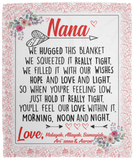 Malayah, Allayah, Samayiah, Ari’anna & Aaron - VPM Cozy Plush Fleece Blanket - 50x60
