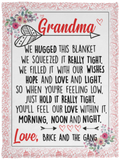 Brice and the gang - VPS Cozy Plush Fleece Blanket - 30x40