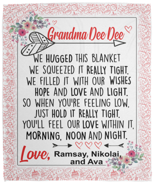 Ramsay, Nikolai, and Ava - VPM Cozy Plush Fleece Blanket - 50x60