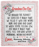 Ramsay, Nikolai, and Ava - VPM Cozy Plush Fleece Blanket - 50x60