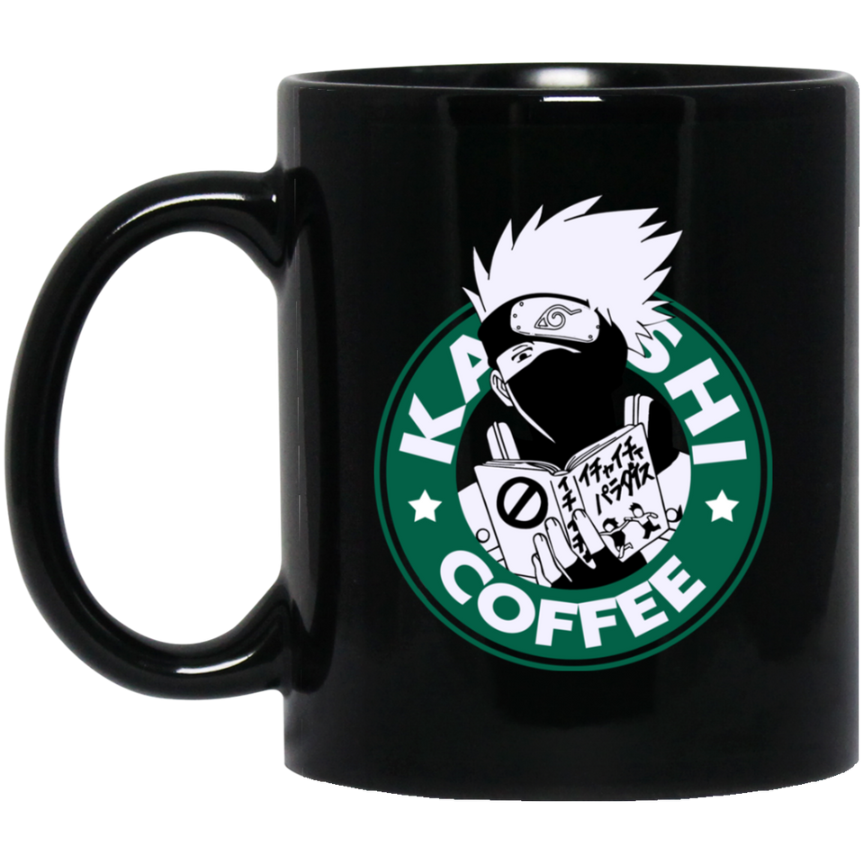 Kakashi Hatake Cosplay Costume Lover Mug, Single Taken Mentally Dating Kakashi Hatake Coffee Mug. Ideal Novelty Gift for Naruto Fans Manga 11oz Black