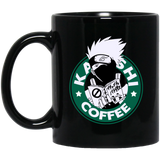 Kakashi Hatake Cosplay Costume Lover Mug, Single Taken Mentally Dating Kakashi Hatake Coffee Mug. Ideal Novelty Gift for Naruto Fans Manga 11oz Black