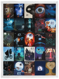 E.T. The Extra-Terrestrial Blanket, Henry Thomas Fleece, Sherpa Blanket - VPS Cozy Plush Fleece Blanket - 30x40