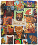 Warriors Cats Blanket, Warriors Series Super Soft Cozy Warm Plush Throw Blankets VPM Cozy Plush Fleece Blanket - 50x60