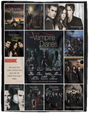The Vampire Diaries Fleece, Sherpa Blanket, The Vampire Diaries TV Series Quilt VPL Cozy Plush Fleece Blanket - 60x80