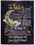Yoli & Mandi - VPL Cozy Plush Fleece Blanket - 60x80