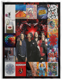 Red Hot Chili Peppers Anniversary Blanket RHCP For Fans Quilt Fleece Sherpa VPL Cozy Plush Fleece Blanket - 60x80