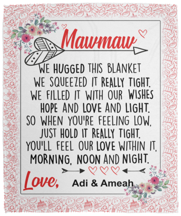 Adi & Ameah - VPM Cozy Plush Fleece Blanket - 50x60
