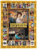 Gunsmoke Blanket Gunsmoke TV Series Quilt Fleece Sherpa Blanket - VPS Cozy Plush Fleece Blanket - 30x40