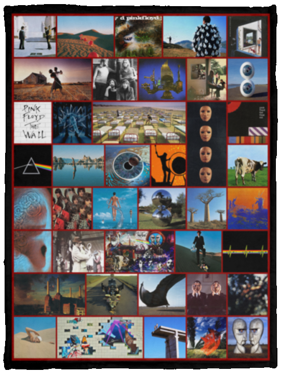 Pink Floyd Albums Blanket Pink Floyd For Fans Quilt Fleece Sherpa Throw Blanket - VPS Cozy Plush Fleece Blanket - 30x40