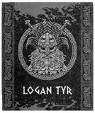 LOGAN TYR - VPM Cozy Plush Fleece Blanket - 50x60