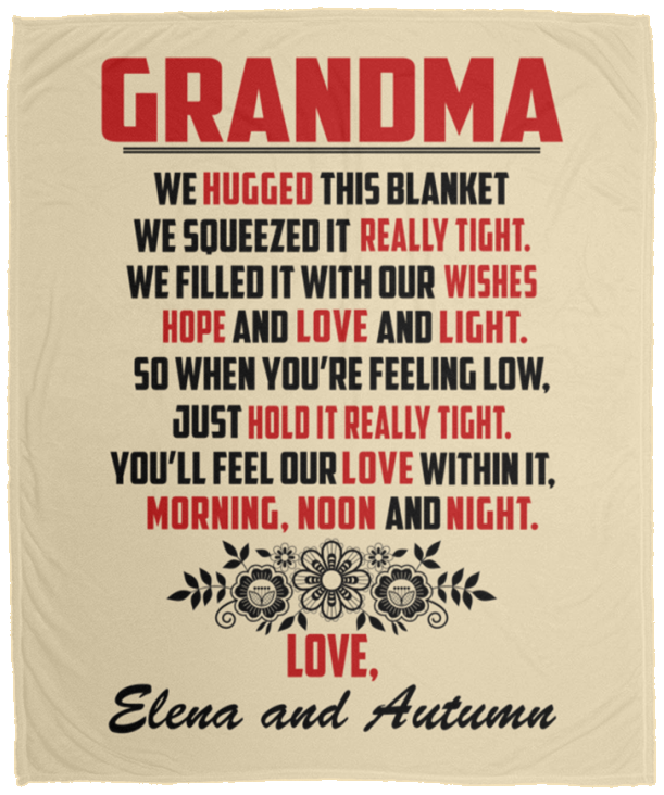 Elena and Autumn - VPM Cozy Plush Fleece Blanket - 50x60