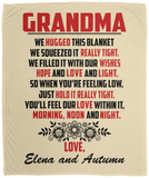 Elena and Autumn - VPM Cozy Plush Fleece Blanket - 50x60