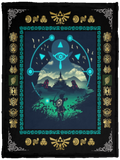 The Legend of Zelda Blanket, Greatest Video Games Of All Time Fleece, Sherpa Bl - VPS Cozy Plush Fleece Blanket - 30x40