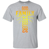 God Family Steelers T-Shirts - Father's Day T-Shirts (Men's T-Shirt) (G200 Gildan Ultra Cotton T-Shirt)