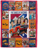 The Dukes Of Hazzard Blanket, The Dukes of Hazzard TV Series Fleece Blanket - VPL Cozy Plush Fleece Blanket - 60x80