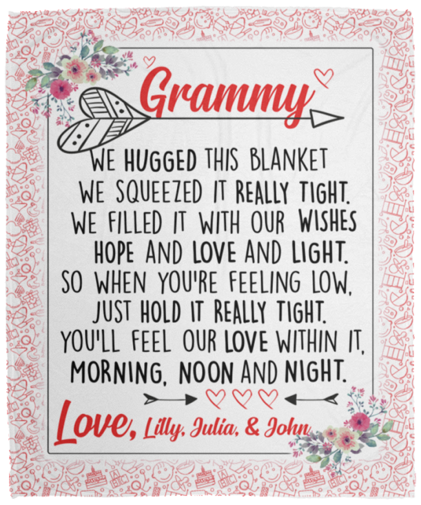 Lilly, Julia, & John - VPM Cozy Plush Fleece Blanket - 50x60