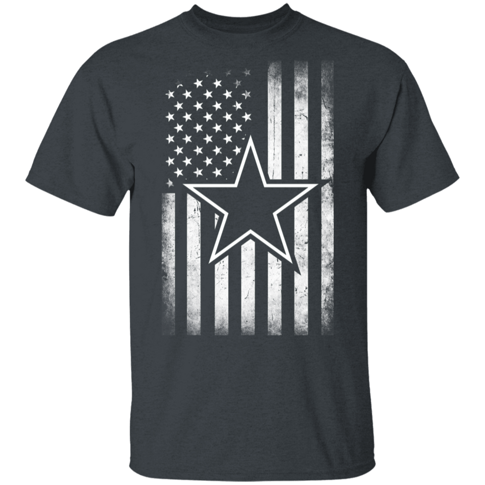 Dallas Cowboys Shirt, Cowboy Flag football Dallas Fans T-Shirt (Men's T-Shirt)