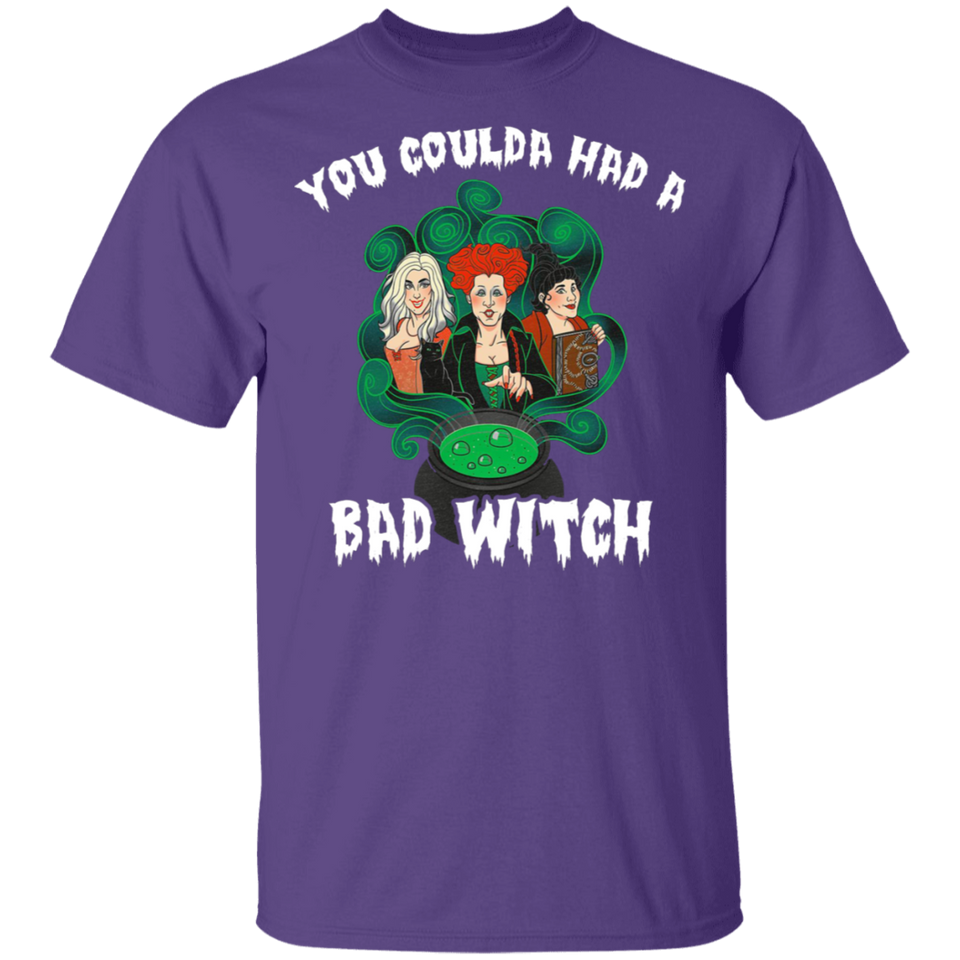 Funny Halloween you coulda had a bad witch Tee T-Shirt Men's T-Shirt