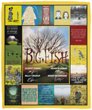 Big Fish Blanket, Big Fish: A Novel of Mythic Proportions Fleece, Sherpa Blanket VPM Cozy Plush Fleece Blanket - 50x60