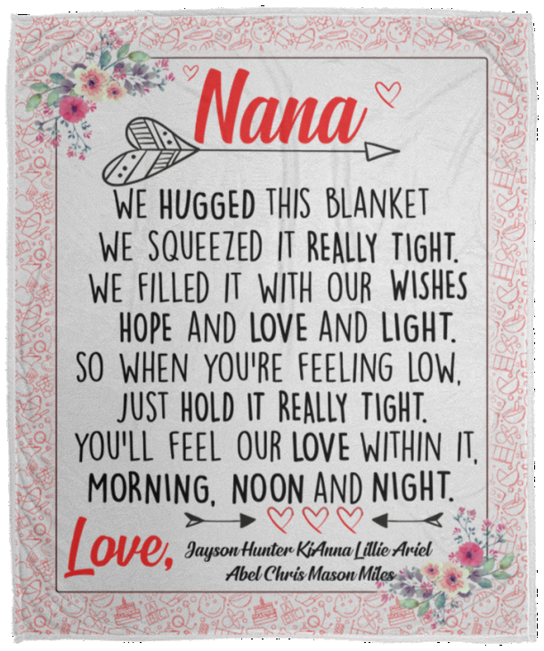 Jayson Hunter KiAnna Lillie Ariel Abel Chris Mason Miles VPM Cozy Plush Fleece Blanket - 50x60