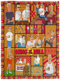 King of the Hill Blanket, King of the Hill TV Series Fleece, Blanket VPS Cozy Plush Fleece Blanket - 30x40