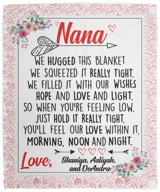 Shaniya, Aaliyah, and DeAndra - VPM Cozy Plush Fleece Blanket - 50x60