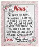 Shaniya, Aaliyah, and DeAndra - VPM Cozy Plush Fleece Blanket - 50x60