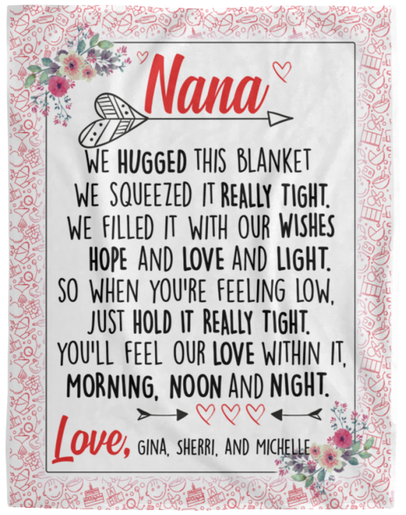 Gina, Sherri, and Michelle - VPL Cozy Plush Fleece Blanket - 60x80