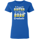 Proud Mom of A Class of 2020 Graduate Shirt Senior 2020 Quarantined
