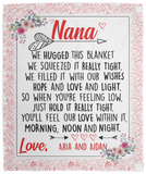 Aria and Aidan - VPM Cozy Plush Fleece Blanket - 50x60