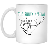 The Philly Special Eagles Nick Foles Trick Play Tea Cup Mugs 11oz