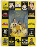 It's Always Sunny in Philadelphia Blanket, Quilt, Fleece, Sherpa Blanket VPL Cozy Plush Fleece Blanket - 60x80