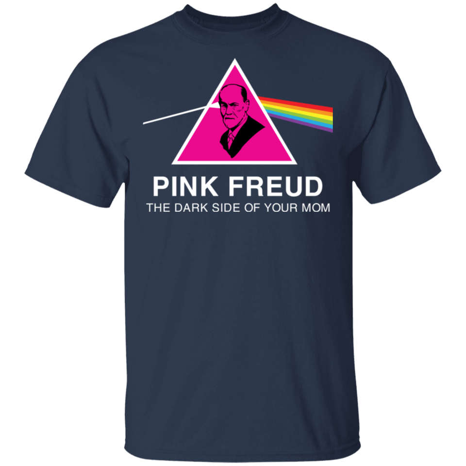 Mr.Jyotis Pink Freud The Dark Side of Your Mom Mens Morden T-Shirt