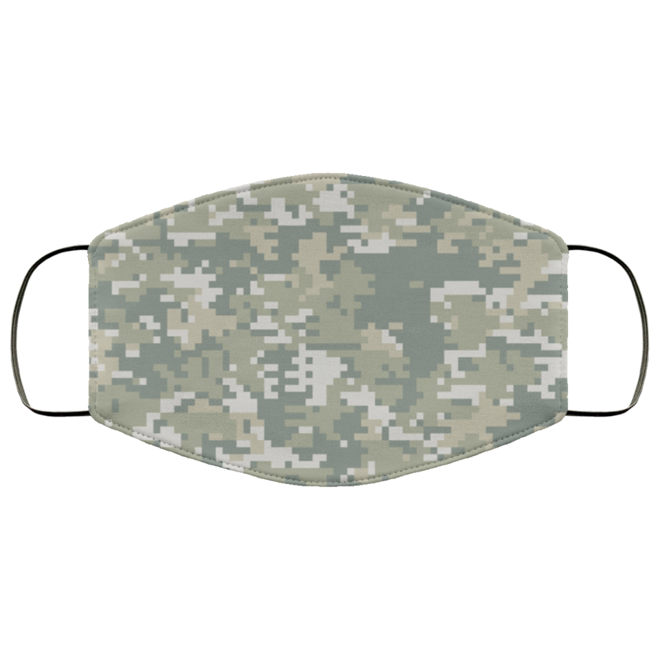 Jennifer Corrigan United States Army US Military Camouflage Camo Pattern Reusable Washable Face Mask Women Men for Dust Protection
