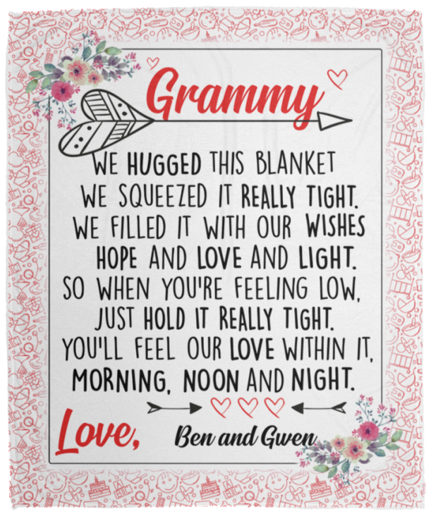 Ben and Gwen - VPM Cozy Plush Fleece Blanket - 50x60