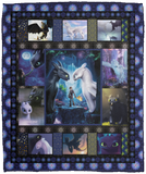 How To Train Your Dragon Movie 3D Blanket Quilt Fleece Sherpa Throw Blanket - VPM Cozy Plush Fleece Blanket - 50x60