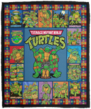 Teenage Mutant Ninja Turtles Fan Lover Blanket Halloween Christmas Fleece Sherpa VPM Cozy Plush Fleece Blanket - 50x60