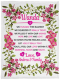 Andrea & Family - VPS Cozy Plush Fleece Blanket - 30x40