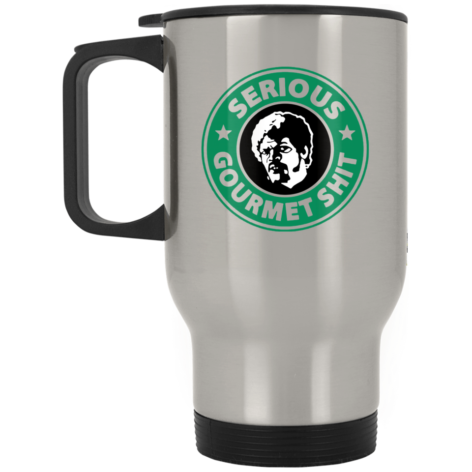 Goddamn Stainless Steel Travel Mugs, Jimmy Stainless Steel Travel Mugs. Some Serious Gourmet Shit Coffee Tea Mug, Funny Stainless Steel Travel Mugs