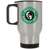 Goddamn Stainless Steel Travel Mugs, Jimmy Stainless Steel Travel Mugs. Some Serious Gourmet Shit Coffee Tea Mug, Funny Stainless Steel Travel Mugs