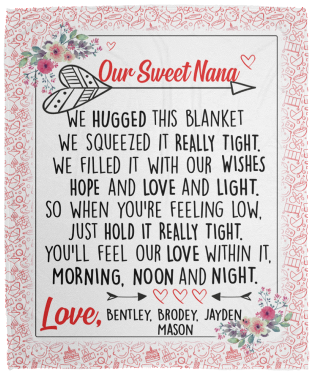 Bentley, Brodey, Jayden, Mason - VPM Cozy Plush Fleece Blanket - 50x60