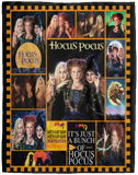 Hocus Pocus V1 - Hocus Pocus Halloween Version 3 - VPL Cozy Plush Fleece Blanket - 60x80