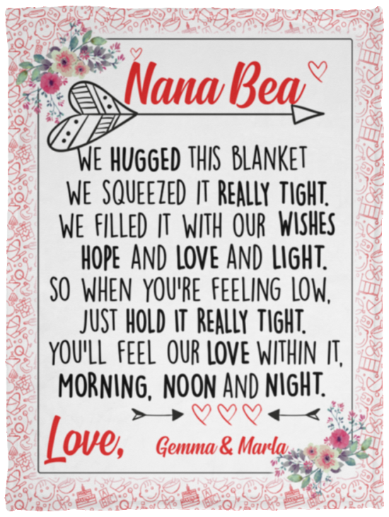 Gemma & Marla - VPS Cozy Plush Fleece Blanket - 30x40