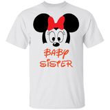 Mom Daddy Brother Sis mickey Family Matching T-shirts disney Trip Vacation shirt Baby Sister
