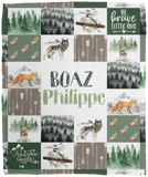 Boaz Philippe VPM Cozy Plush Fleece Blanket - 50x60