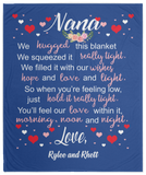Rylee and Rhett 2 VPM Cozy Plush Fleece Blanket - 50x60