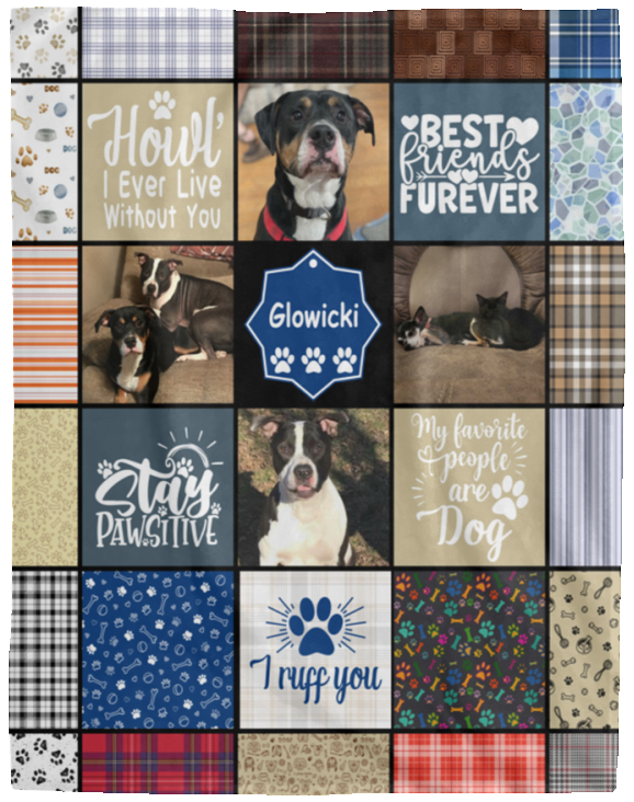 Glowicki - VPL Cozy Plush Fleece Blanket - 60x80