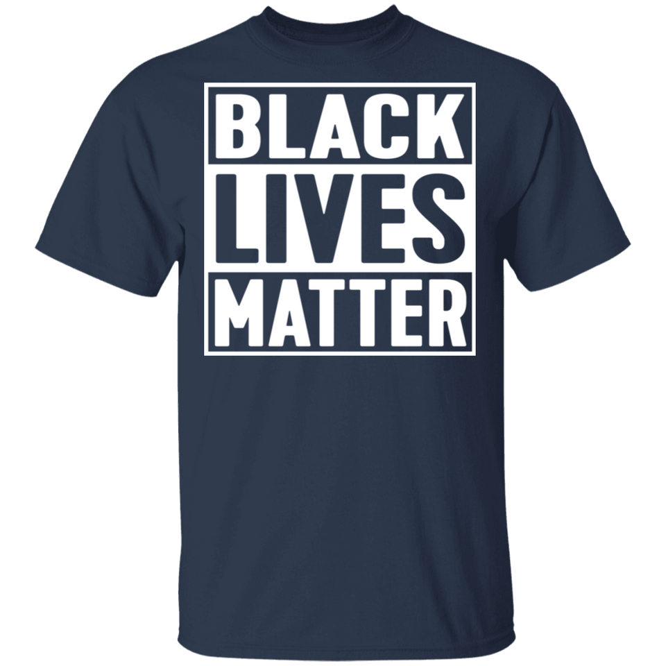 Black Lives Matter T-Shirt I Cant Breathe All Size (S-5XL) + Color White BLM - Mens