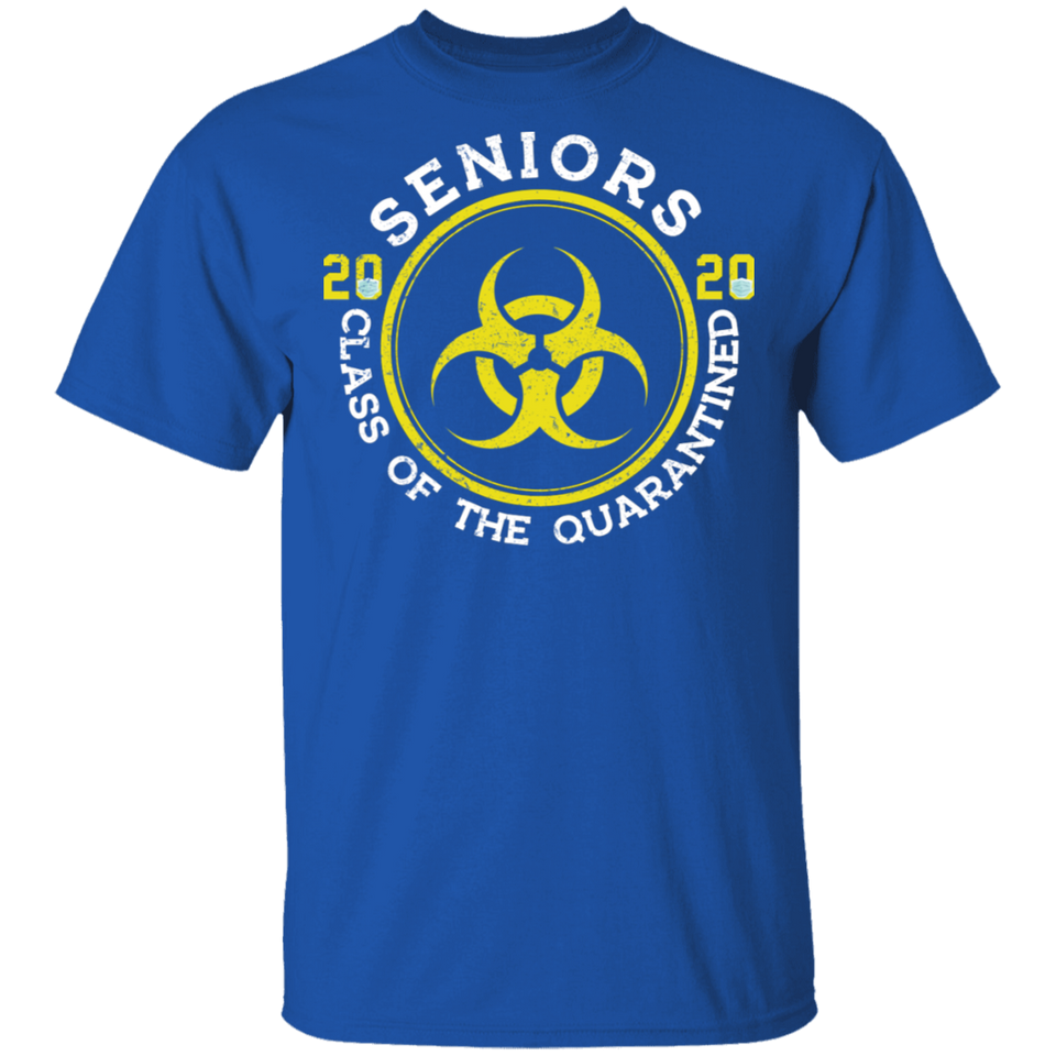 Senior Class of 2020 Graduation Shirt, Funny Quarantine Gift T-Shirt